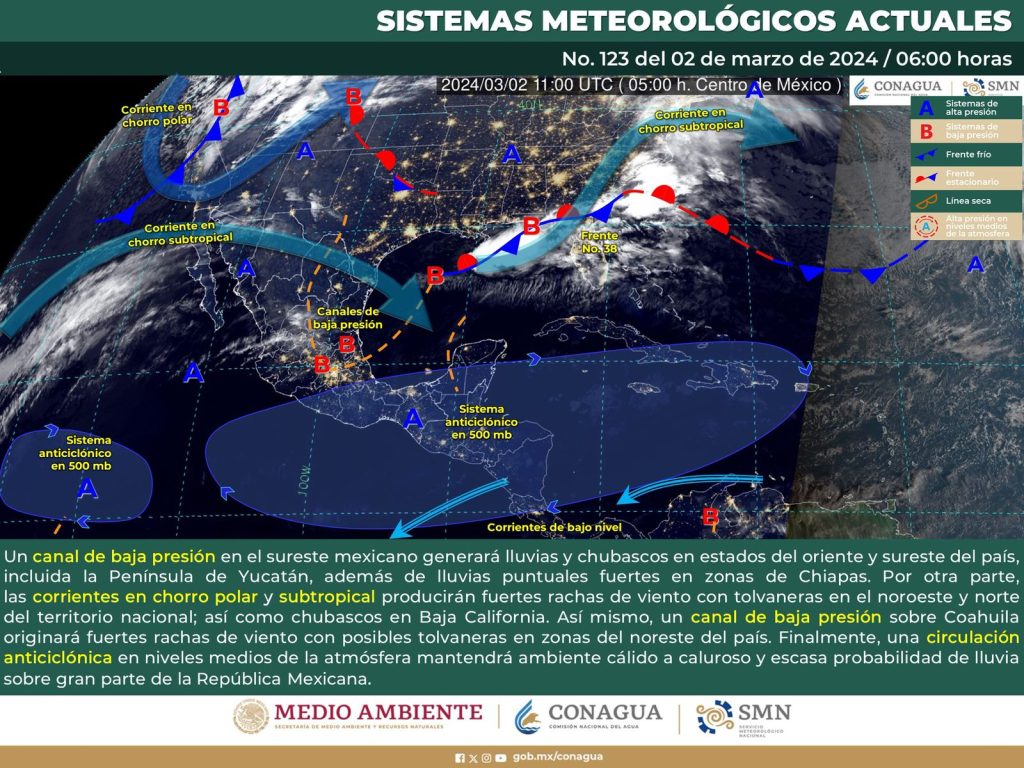 FOTO Continuará alta radiación solar y rachas de viento en el estado