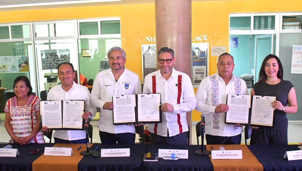 Firma Congreso de Oaxaca convenio de colaboración con la UABJO y la ANUIES (3)