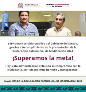 Registra Gobierno de Oaxaca más de 40 mil declaraciones patrimoniales de personas servidoras públicas