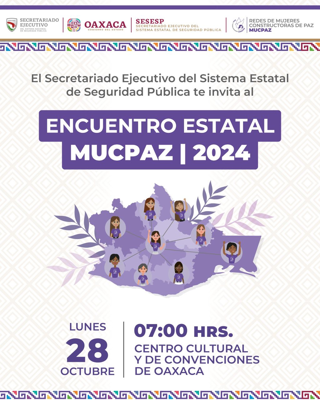SESESP anuncia Encuentro Estatal de Redes Mucpaz 3