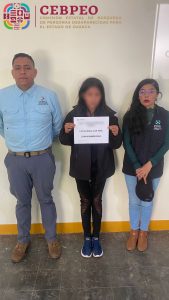 Localizan a menor desaparecida en Ejutla de Crespo