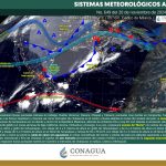 Frente frío número 10 ocasionará lluvias de intensidad variable en territorio oaxaqueño para este miércoles