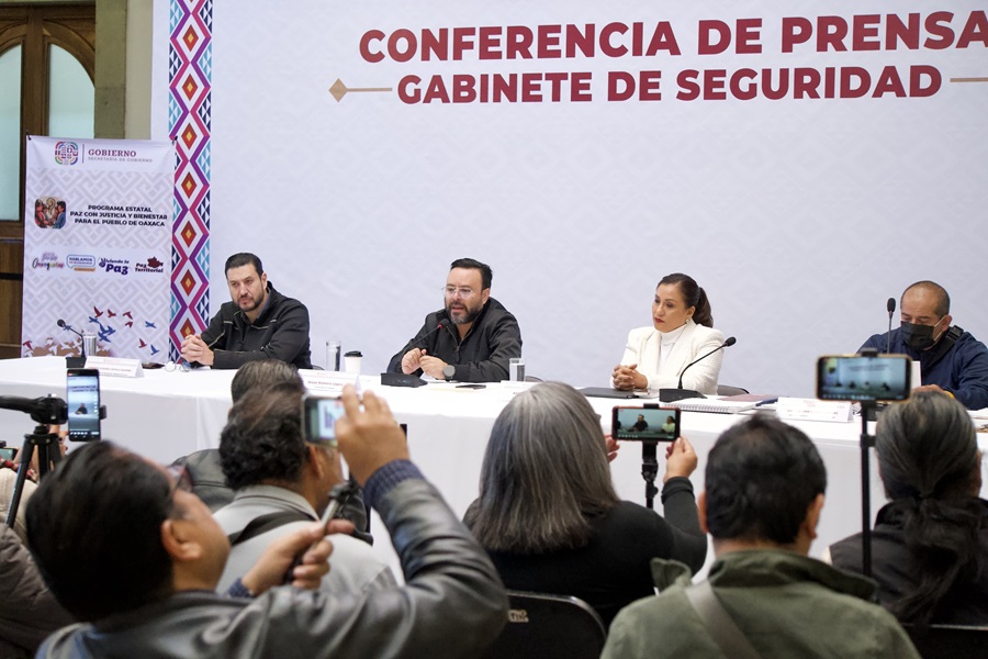 2.-Registra Oaxaca disminución en delitos de violencia contra las mujeres respecto a la administración anterior