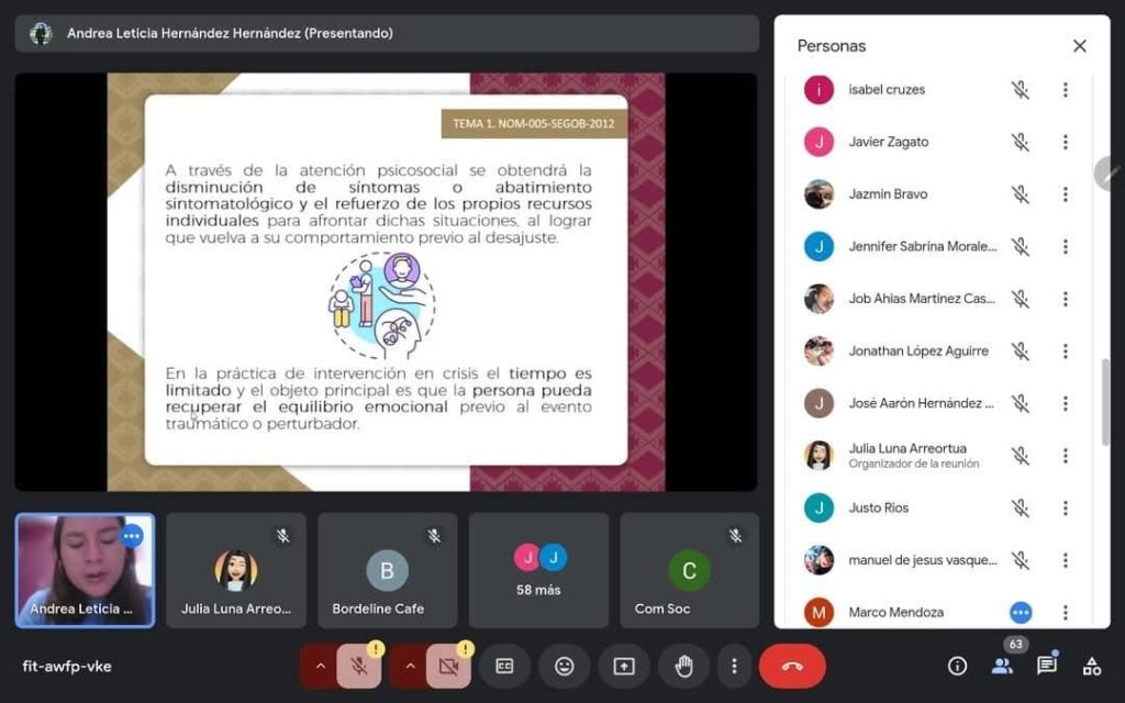 3.Capacita Administración a personas servidoras públicas en manejo de emociones