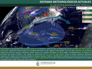 Frente frío número 14 mantendrá bajas temperaturas