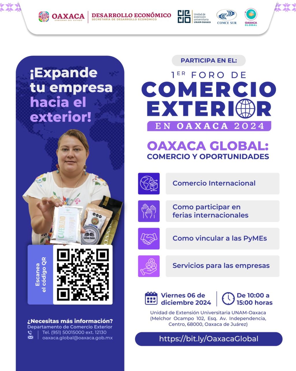 Impulsa Sedeco Mipymes en el Primer Foro sobre Comercio Exterior (1)
