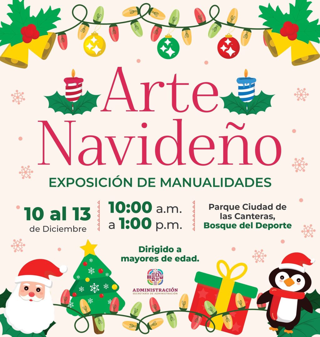 Invitan a celebrar las fechas decembrinas en espacios públicos recreativos 2