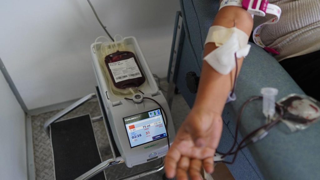 1.SSO abastece de insumos al Centro Estatal de la Transfusión Sanguínea