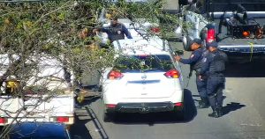 Camioneta con reporte de robo fue recuperada en una acción policial conjunta SSPC 1