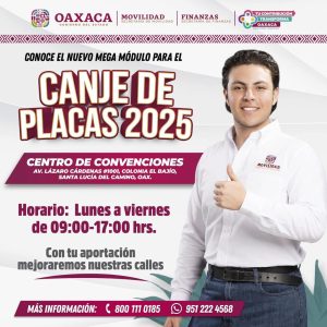 Canje de Placas 2025, trámite ágil-5