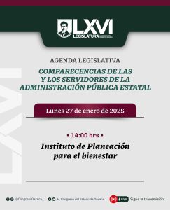 Comparecencia Instituto de Planeación para el Bienestar
