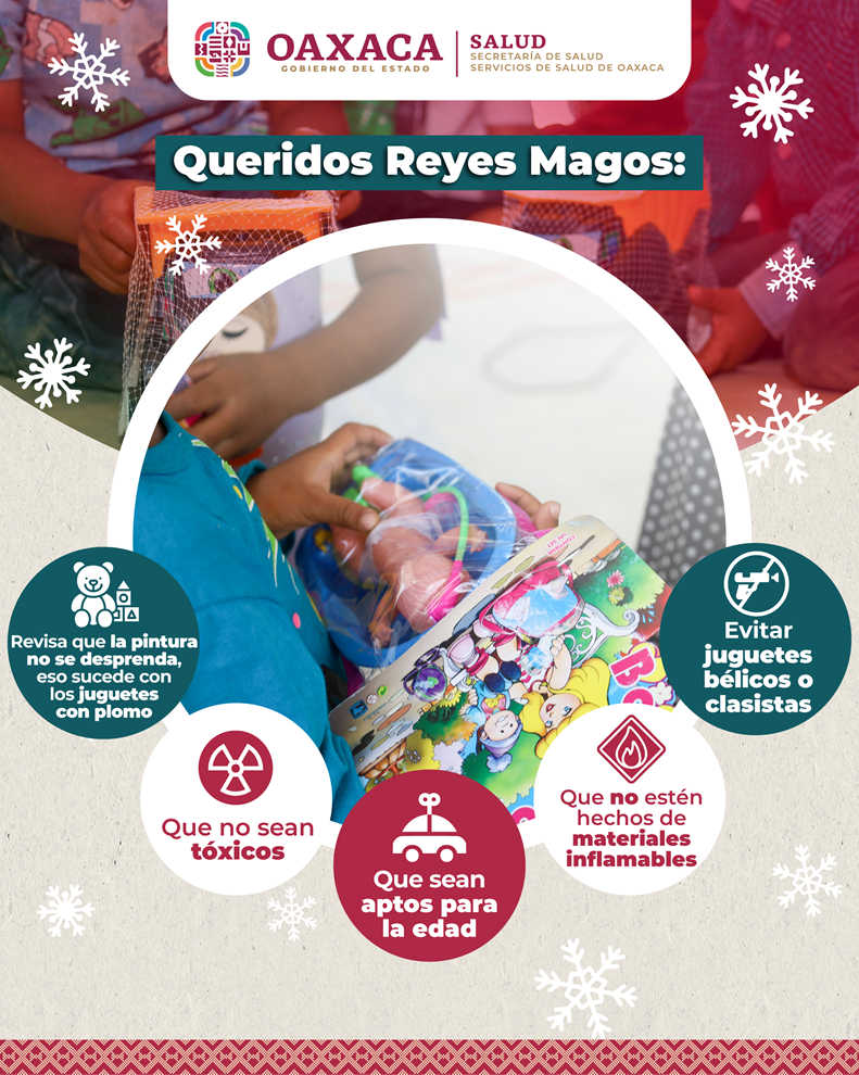 Exhorta SSO a Reyes Magos evitar juguetes que pongan en riesgo la salud infantil 01