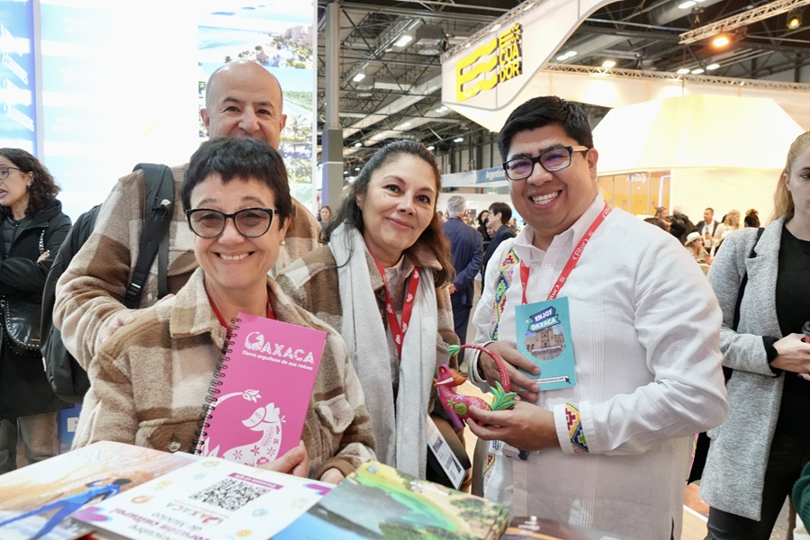 Fortalece Oaxaca presencia en el mercado turístico internacional de la Fitur 2025 (2)