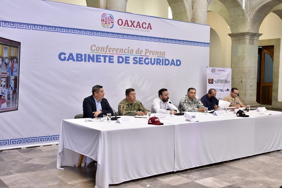 Informa SSPC resultados de trabajos coordinados para la construcción de entornos pacíficos en Oaxaca 1