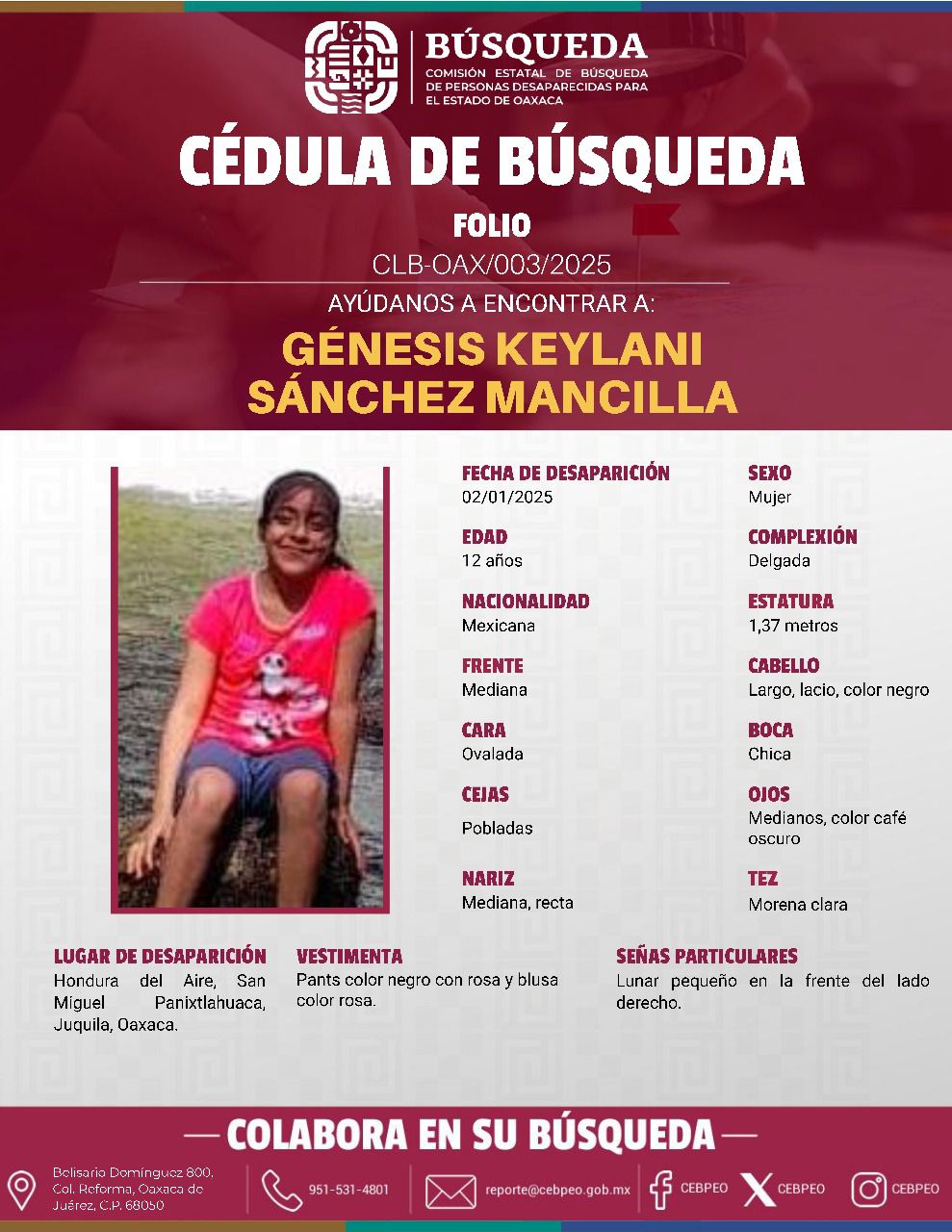 Intensifican búsqueda de Génesis Keylani Sánchez Mancilla-1 (1)
