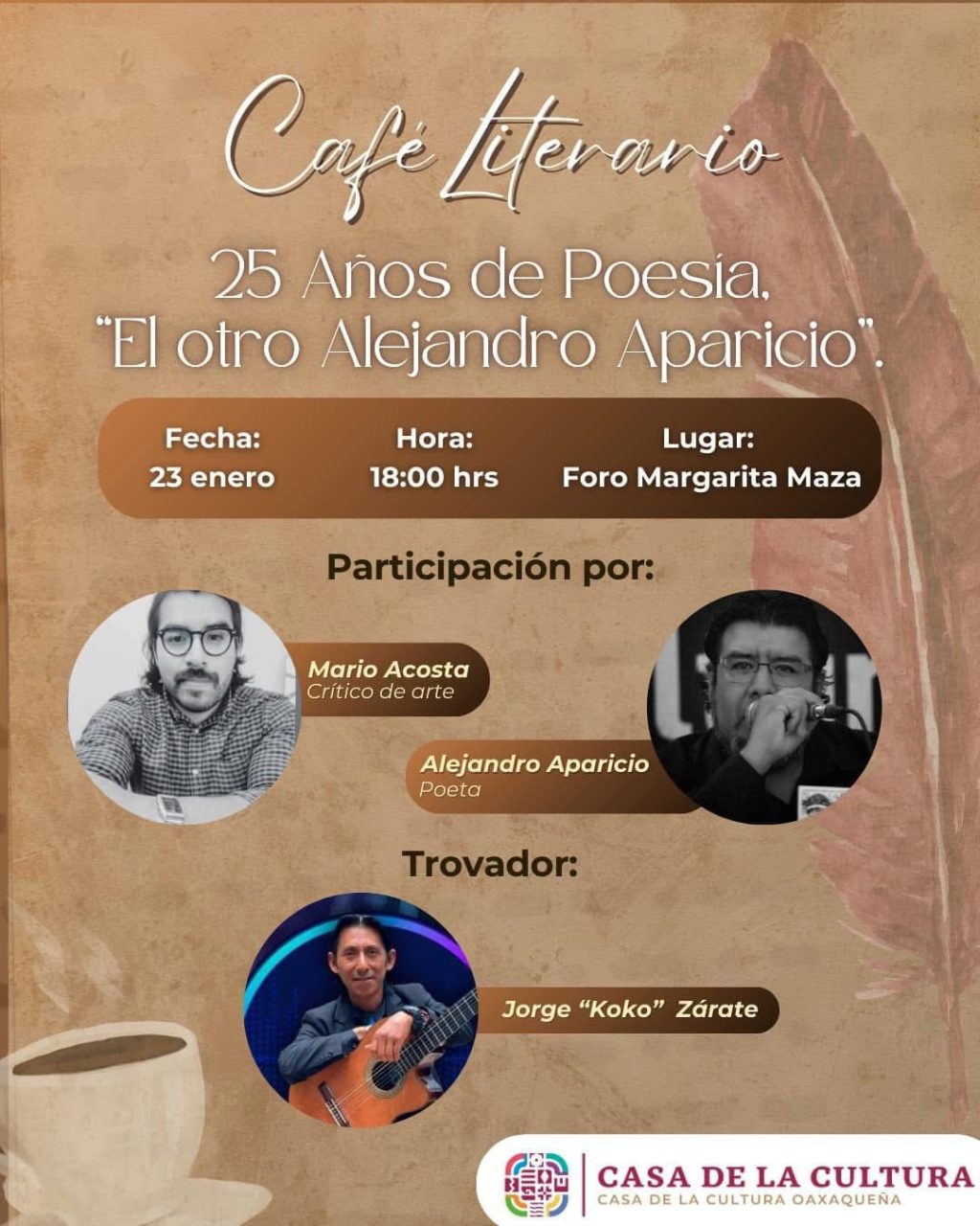 Invita CCO a actividades culturales y de medicina tradicional mexicana en sus instalaciones (1)
