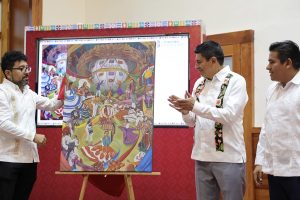 Presenta Salomón Jara la imagen oficial de la Guelaguetza 2025-2