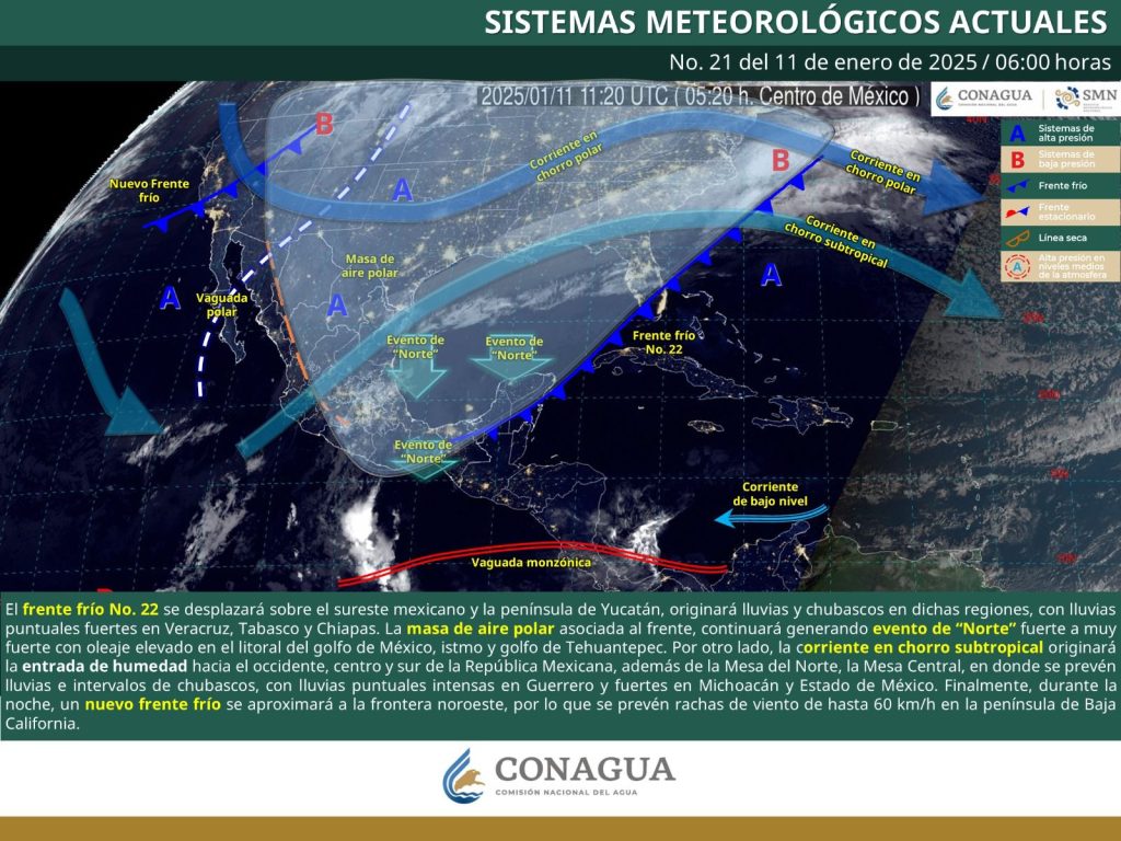 Se mantendrá ambiente frío a muy frío este sábado en territorio oaxaqueño