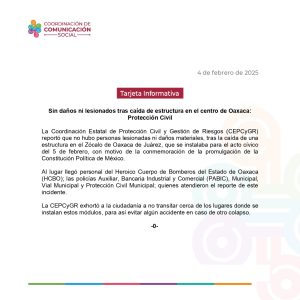 TI 4FEB Sin daños ni lesionados tras caída de estructura en el centro de Oaxaca_page-0001