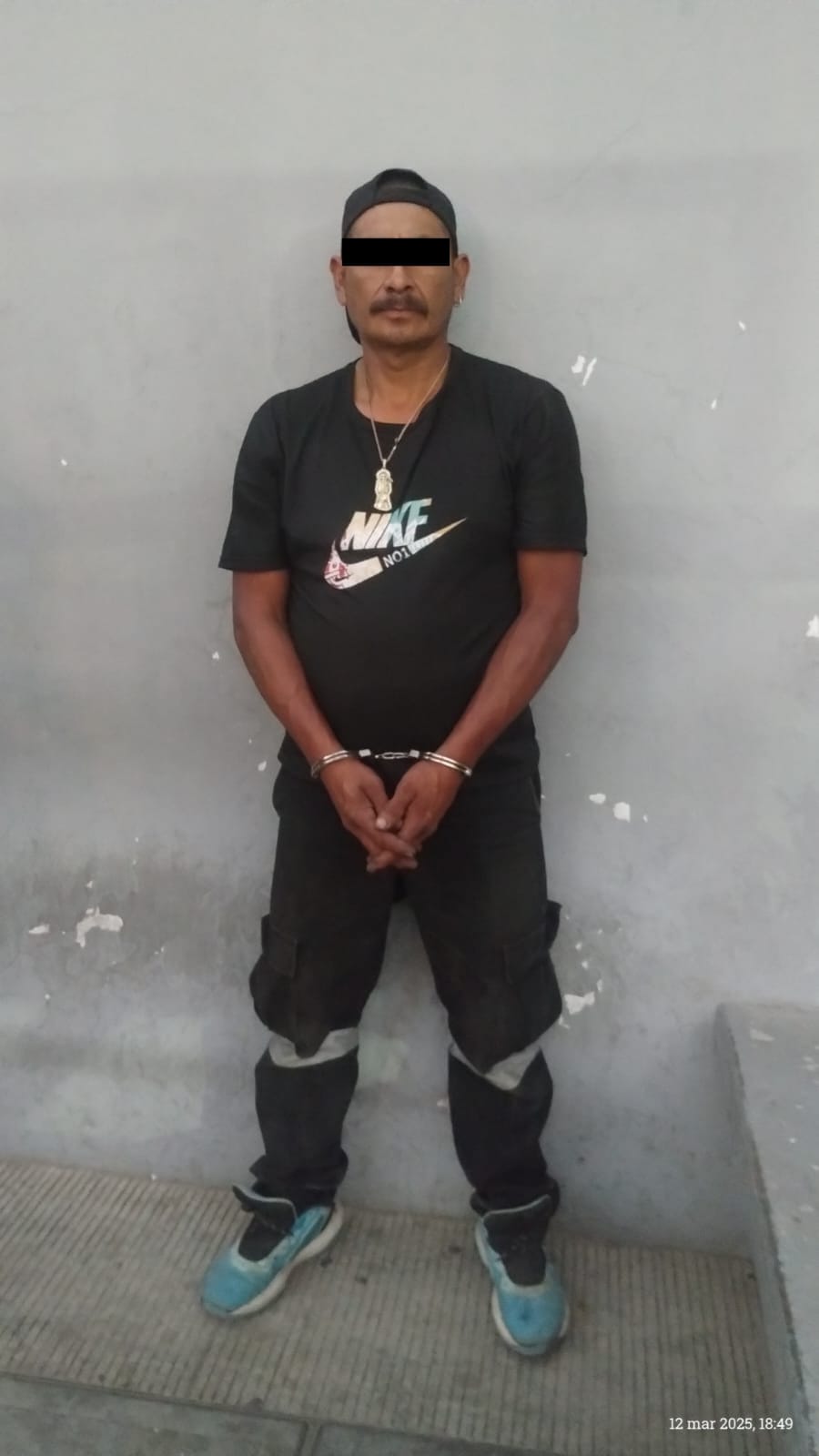 Captura Policía Estatal a motociclista por posesión de presuntas drogas 1