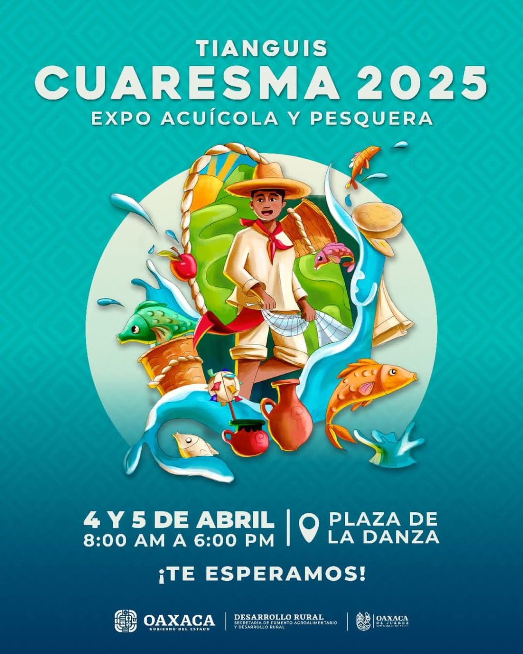 Invita Sefader al Tianguis Cuaresma 2025 en apoyo a personas productoras acuícolas y pesqueras