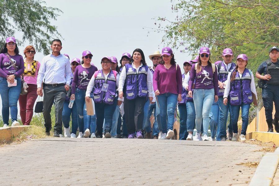 Arranca Secretaría de las Mujeres primera Brigada Violeta en Huajuapan de León  (1)
