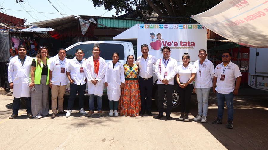 Arranca Ve'e tata-Salud en tu municipio en Oaxaca de Juárez para garantizar servicios médicos 1