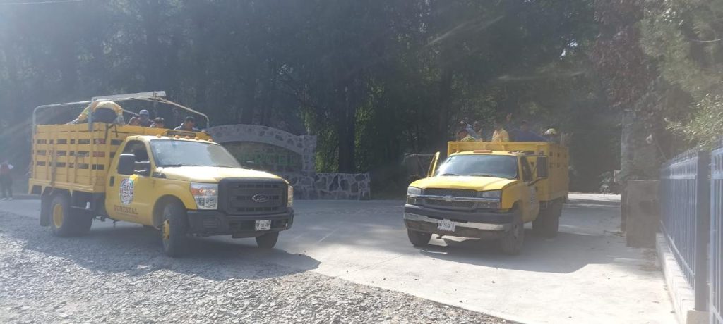 Atiende Gobierno de Oaxaca incendio intermunicipal en la Mixteca 1