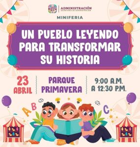 Invitan a celebrar el Día Internacional del Libro en el Parque Primavera  (2) (1)