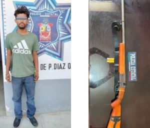 Pone Policía Estatal a disposición de la FGR a detenido en El Tepehuaje, Miahuatlán