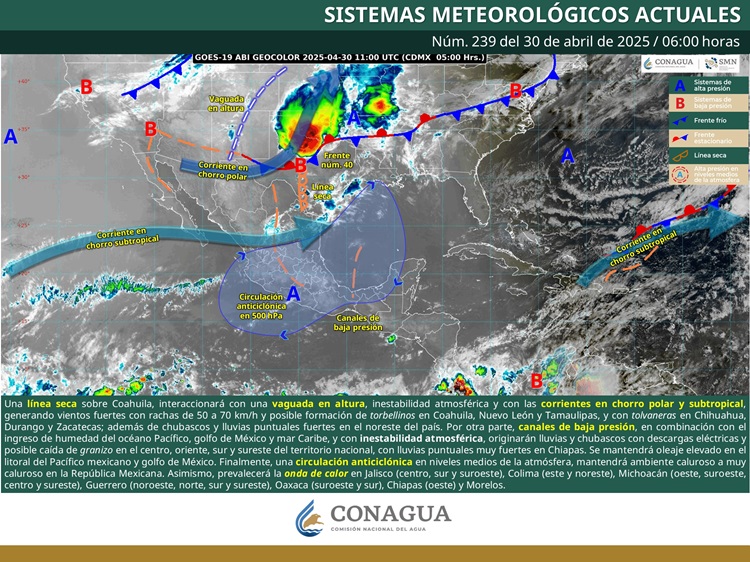 Se prevén temperaturas extremas con mayor énfasis en diversas regiones de Oaxaca
