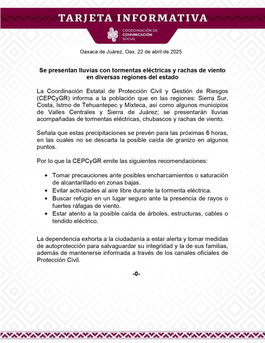 TI 22 ABR-Se presentan lluvias con tormentas eléctricas y rachas de viento en diversas regiones del estado_page-0001