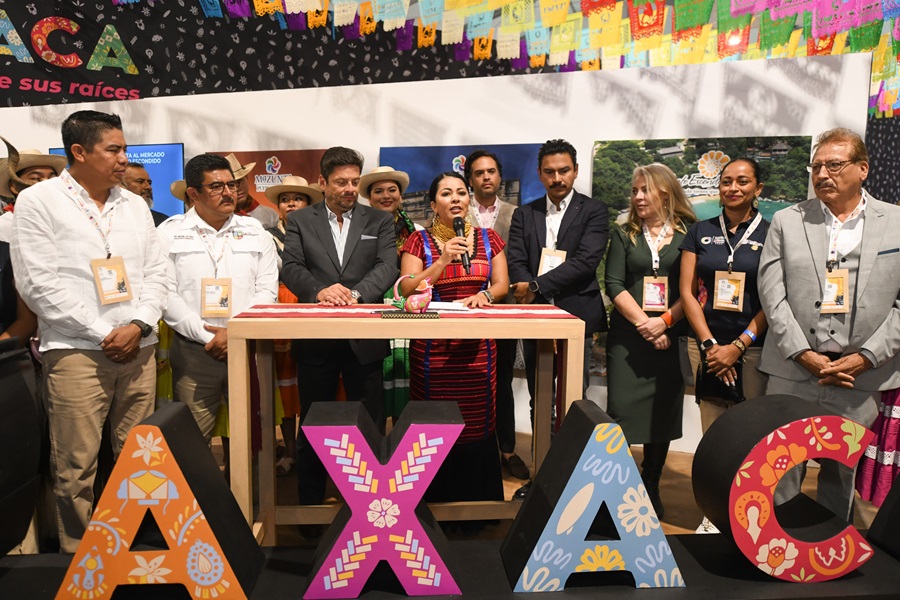 Anuncia Gobierno de Oaxaca la ruta Dallas – Puerto Escondido en el Tianguis Turístico 2025 2