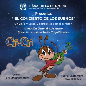 Compartirán música y danza del 6 al 9 de mayo en la CCO-1