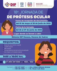 DIF- JORNADA PRÓTESIS OCULAR