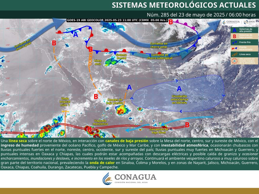 Pronostican temperaturas extremas en Costa, Istmo de Tehuantepec y Cuenca del Papaloapan