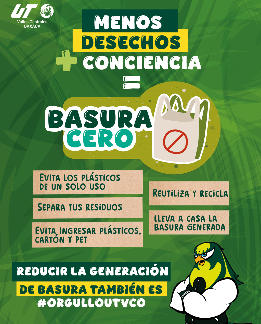 UTVCO impulsa conciencia ambiental con programa “Basura Cero” (1)