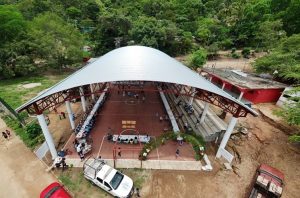 1-Entrega SIC techado a la comunidad de San Isidro El Cuil