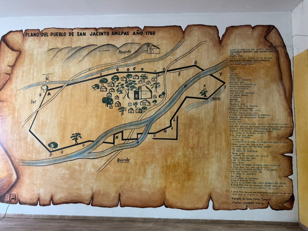 Con mapa en náhuatl, ILEO visibiliza lenguas originarias en espacios públicos de San Jacinto Amilpas 1