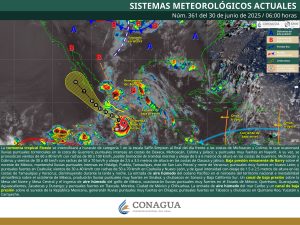 Persistirán lluvias fuertes y condiciones inestables en gran parte de Oaxaca