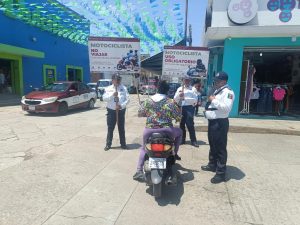 Refuerza Policía Vial Estatal acciones de concientización para prevenir accidentes en motocicleta-1