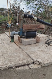 Rehabilita Ceabien sistema de agua potable en La Palma del Coyul para poner a la Costa de pie 1