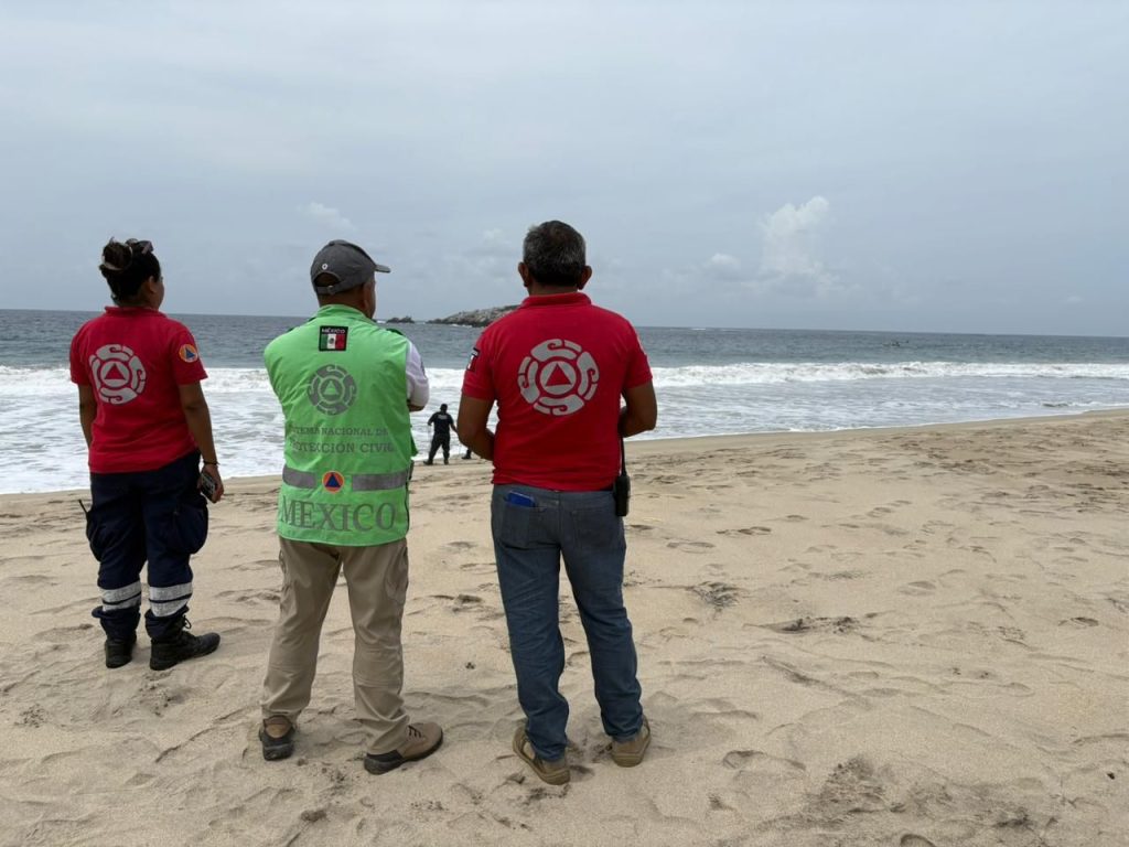 Reporta Protección Civil localización del cuerpo de segundo turista desaparecido en playa Zicatela 1