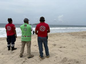 Reporta Protección Civil localización del cuerpo de segundo turista desaparecido en playa Zicatela 1