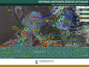 Continuará la inestabilidad atmosférica en la mayor parte de Oaxaca
