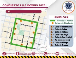 Desplegará Policía Vial Estatal dispositivo de seguridad por presentación de Lila Downs en la Alameda de León
