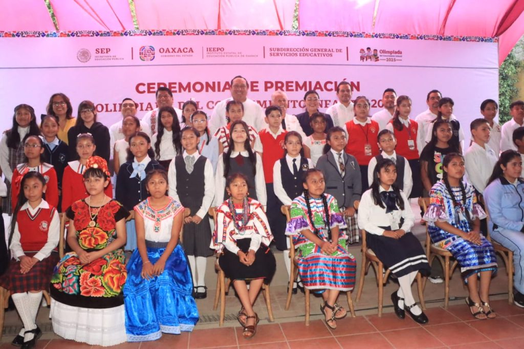 Reconoce IEEPO talento estudiantil oaxaqueño en la Olimpiada del Conocimiento Infantil 2025 1