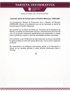 TI 30 JUL-Cancelan alerta de tsunami para el Pacífico Mexicano; CEPCyGR_page-0001