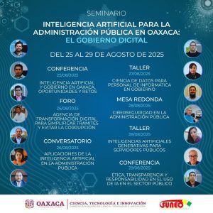 Realizará Cocitei seminario “Inteligencia Artificial para la administración pública en Oaxaca el gobierno digital”