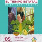 Compartirá El Tiempo Estatal de la Hora Nacional información sobre el Día Nacional del Maíz 2025